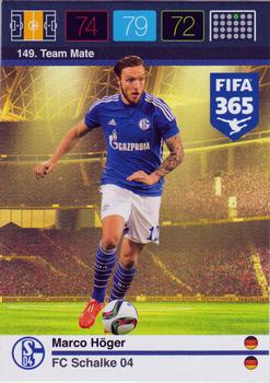 2015 Panini Adrenalyn XL FIFA 365 #149 Marco Höger Front