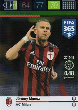 2015 Panini Adrenalyn XL FIFA 365 #202 Jeremy Menez Front