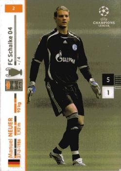 2007-08 Panini UEFA Champions League (UK Edition) #2 Manuel Neuer Front