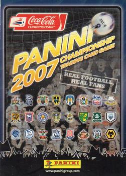 2007 Panini Coca-Cola Championship #225 Rudi Skacel Back