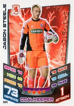 2012-13 Topps Match Attax Championship Edition #154 Jason Steele Front