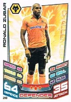 2012-13 Topps Match Attax Championship Edition #210 Ronald Zubar Front