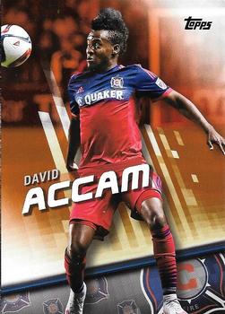2016 Topps MLS - Orange #29 David Accam Front