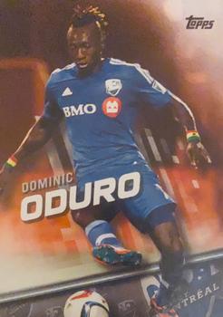 2016 Topps MLS - Orange #85 Dominic Oduro Front