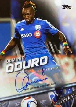 2016 Topps MLS - Base Autographs #85 Dominic Oduro Front