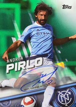 2016 Topps MLS - Base Autographs Green #61 Andrea Pirlo Front