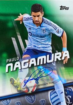 2016 Topps MLS - Base Autographs Green #88 Paulo Nagamura Front