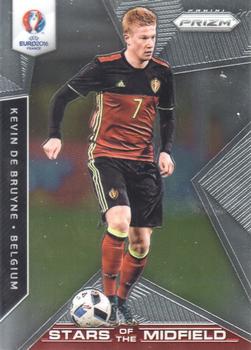 2016 Panini Prizm UEFA Euro - Stars of the Midfield #17 Kevin De Bruyne Front