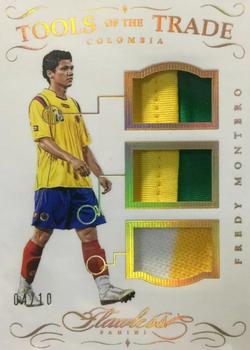 2015-16 Panini Flawless - Tools of the Trade Triples Gold #T3-FM Fredy Montero Front