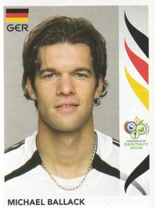 2006 Panini World Cup Stickers #25 Michael Ballack Front