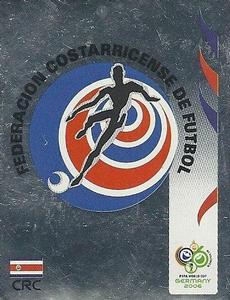 2006 Panini World Cup Stickers #37 Costa Rica Front