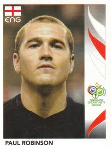 2006 Panini World Cup Stickers #95 Paul Robinson Front