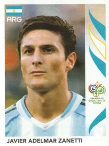 2006 Panini World Cup Stickers #176 Javier Zanetti Front