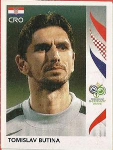 2006 Panini World Cup Stickers #399 Tomislav Butina Front