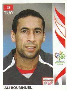 2006 Panini World Cup Stickers #570 Ali Boumnijel Front