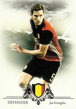 2016 Futera Unique World Football #28 Jan Vertonghen Front