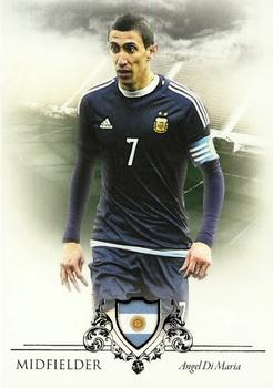 2016 Futera Unique World Football #36 Angel Di Maria Front