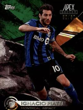 2016 Topps Apex MLS - Green #10 Ignacio Piatti Front