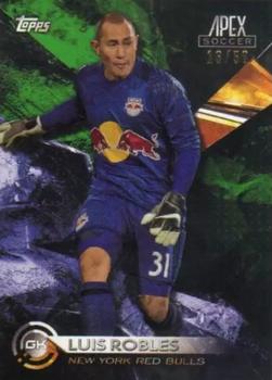 2016 Topps Apex MLS - Green #13 Luis Robles Front