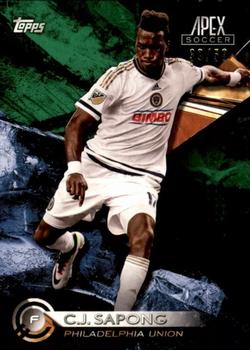 2016 Topps Apex MLS - Green #42 C.J. Sapong Front