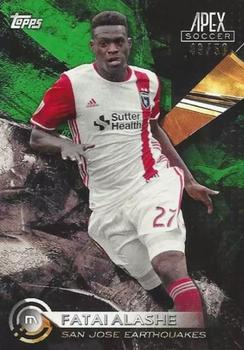 2016 Topps Apex MLS - Green #58 Fatai Alashe Front