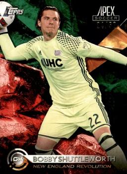 2016 Topps Apex MLS - Green #63 Bobby Shuttleworth Front