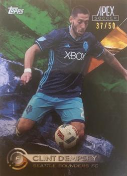 2016 Topps Apex MLS - Green #75 Clint Dempsey Front