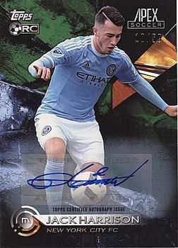 2016 Topps Apex MLS - Autographs Green #3 Jack Harrison Front