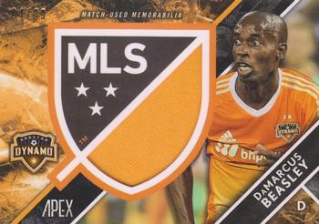 2016 Topps Apex MLS - Crest Jumbo Relics #CJR-DB DaMarcus Beasley Front