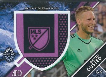 2016 Topps Apex MLS - Crest Jumbo Relics Purple Shield #CJR-DOU David Ousted Front