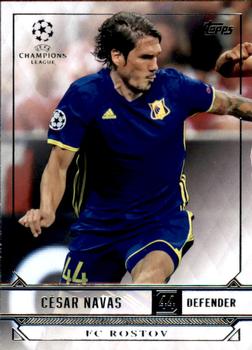 2017 Topps UEFA Champions League Showcase #92 Cesar Navas Front