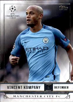 2017 Topps UEFA Champions League Showcase #129 Vincent Kompany Front