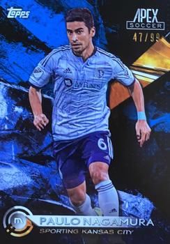 2016 Topps Apex MLS - Blue #45 Paulo Nagamura Front