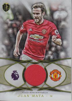 2016 Topps Premier Gold - Football Fibers Relics #FF-JMA Juan Mata Front