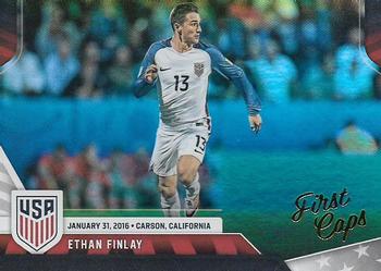 2016 Panini U.S. National Team - First Caps Holo #10 Ethan Finlay Front