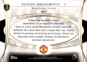 2016 Topps Premier Gold - New Signings Silver #NS-1 Zlatan Ibrahimovic Back