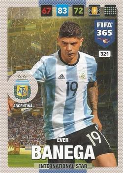 2016-17 Panini Adrenalyn XL FIFA 365 #321 Ever Banega Front