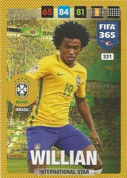 2016-17 Panini Adrenalyn XL FIFA 365 #331 Willian Front