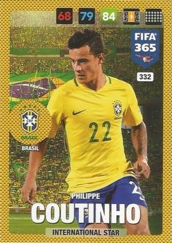 2016-17 Panini Adrenalyn XL FIFA 365 #332 Philippe Coutinho Front