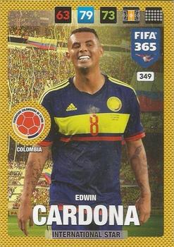 2016-17 Panini Adrenalyn XL FIFA 365 #349 Edwin Cardona Front