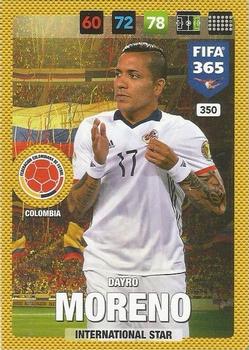 2016-17 Panini Adrenalyn XL FIFA 365 #350 Dayro Moreno Front