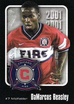 2001 AthletiCo / Chicago Tribune Chicago Fire #NNO DaMarcus Beasley Front