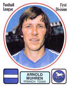 1981-82 Panini Football 82 (UK) #103 Arnold Muhren Front