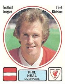 1981-82 Panini Football 82 (UK) #125 Phil Neal Front