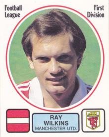 1981-82 Panini Football 82 (UK) #162 Ray Wilkins Front