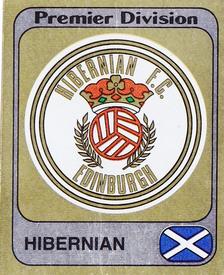 1981-82 Panini Football 82 (UK) #458 Hibernian Club Badge Front