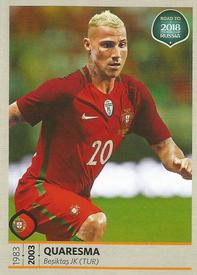2017 Panini Road To 2018 FIFA World Cup Stickers #157 Quaresma Front