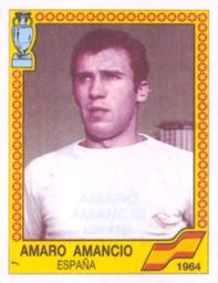 1988 Panini UEFA Euro 88 #9 Amaro Amancio Front