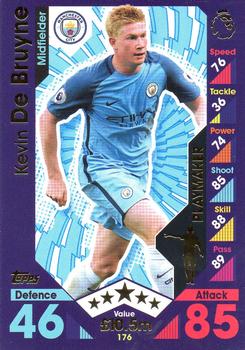 2016-17 Topps Match Attax Premier League #176 Kevin De Bruyne Front