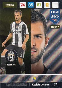 2016-17 Panini Adrenalyn XL FIFA 365 Update Edition #UE117 Miralem Pjanić Front